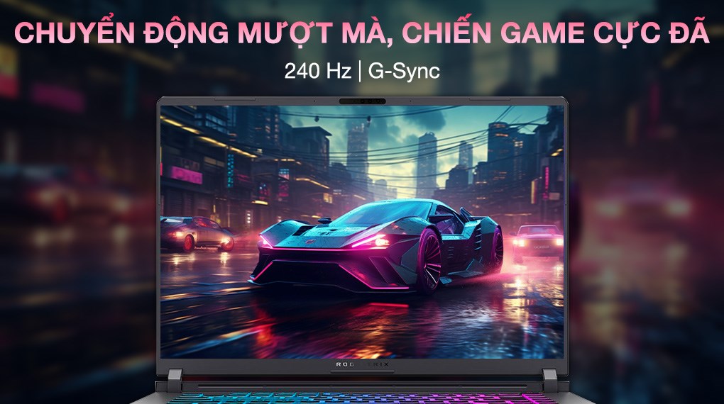 Laptop Asus Gaming ROG Strix G16 G615JPR - S5107W (i7 14650HX, 32GB, 1TB, RTX 5070 8GB, WQXGA 240Hz, Win11)
