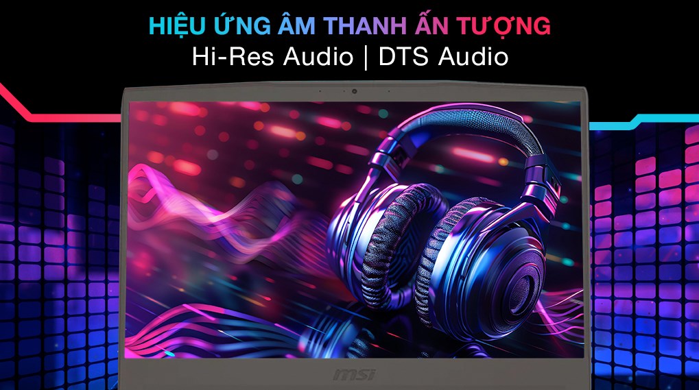 Laptop MSI Gaming Thin 15 B13UC - 3247VN_16GB (i5 13420H, 16GB, 512GB, RTX 3050 4GB, Full HD 144Hz, Win11)