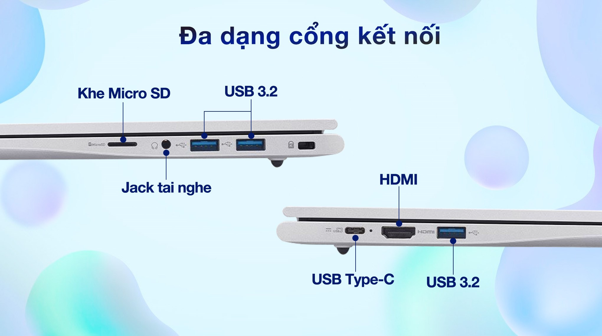 Laptop Acer Aspire Lite 15 AL15 42P R8E6 - NX.D34SV.001 (R5 7430U, 16GB, 512GB, Full HD, OfficeH24+365, Win11)