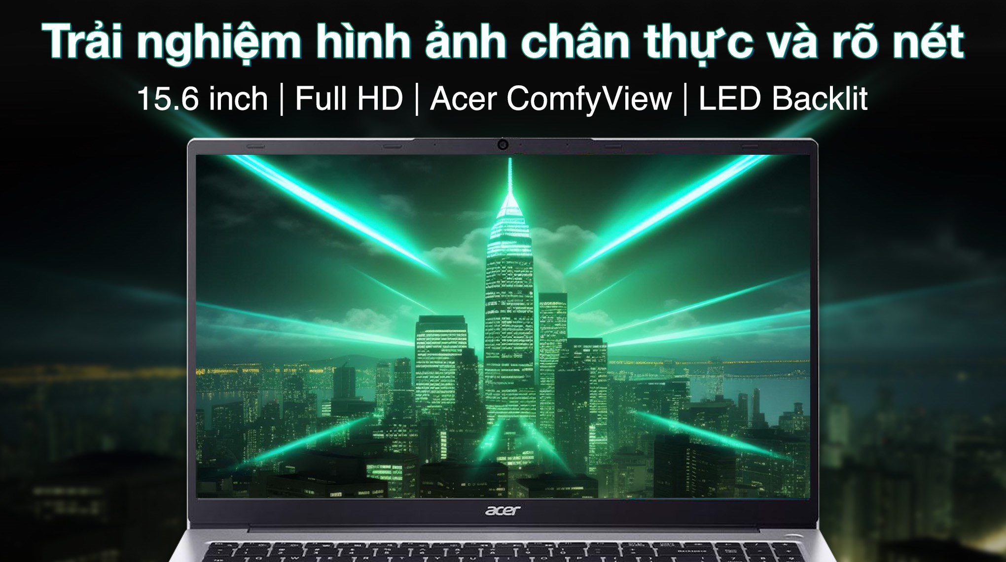 Laptop Acer Aspire Lite 15 AL15 72P 581V - NX.D4CSV.001 (i5 13500H, 16GB, 512GB, Full HD, Win11)