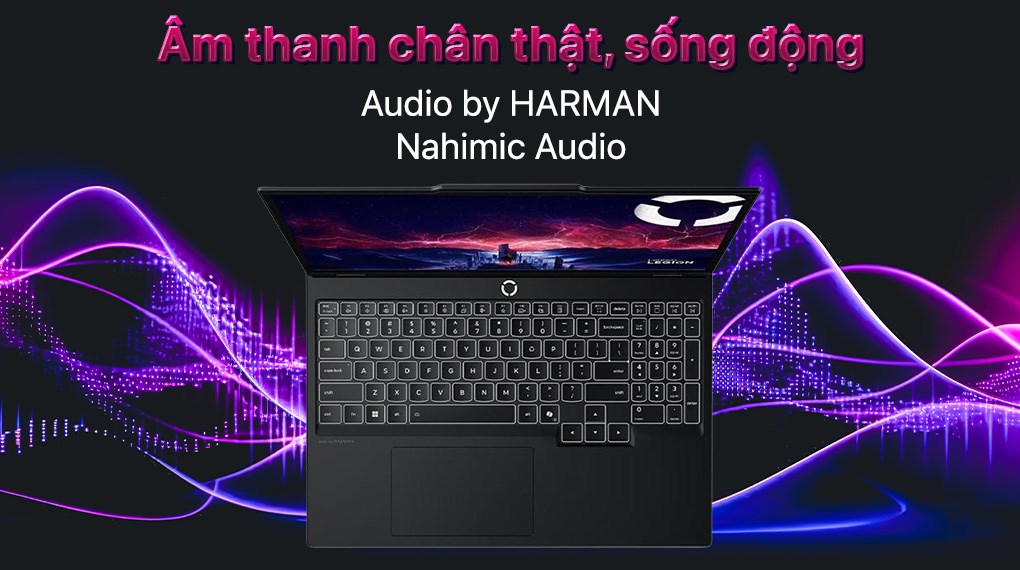 Laptop Lenovo Gaming Legion 5 15AHP10 - 83M0002XVN (R7 260, 24GB, 512GB, RTX 5050 8GB, WQXGA OLED 165Hz,OfficeH24, Win11)