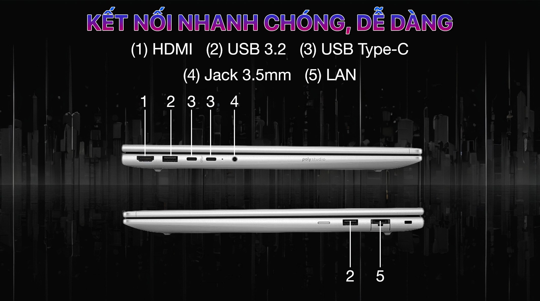 Laptop HP Probook 4 G1i 16 - BQ5D3PT (Ultra 5 225U, 8GB, 512GB, WUXGA, Win11)