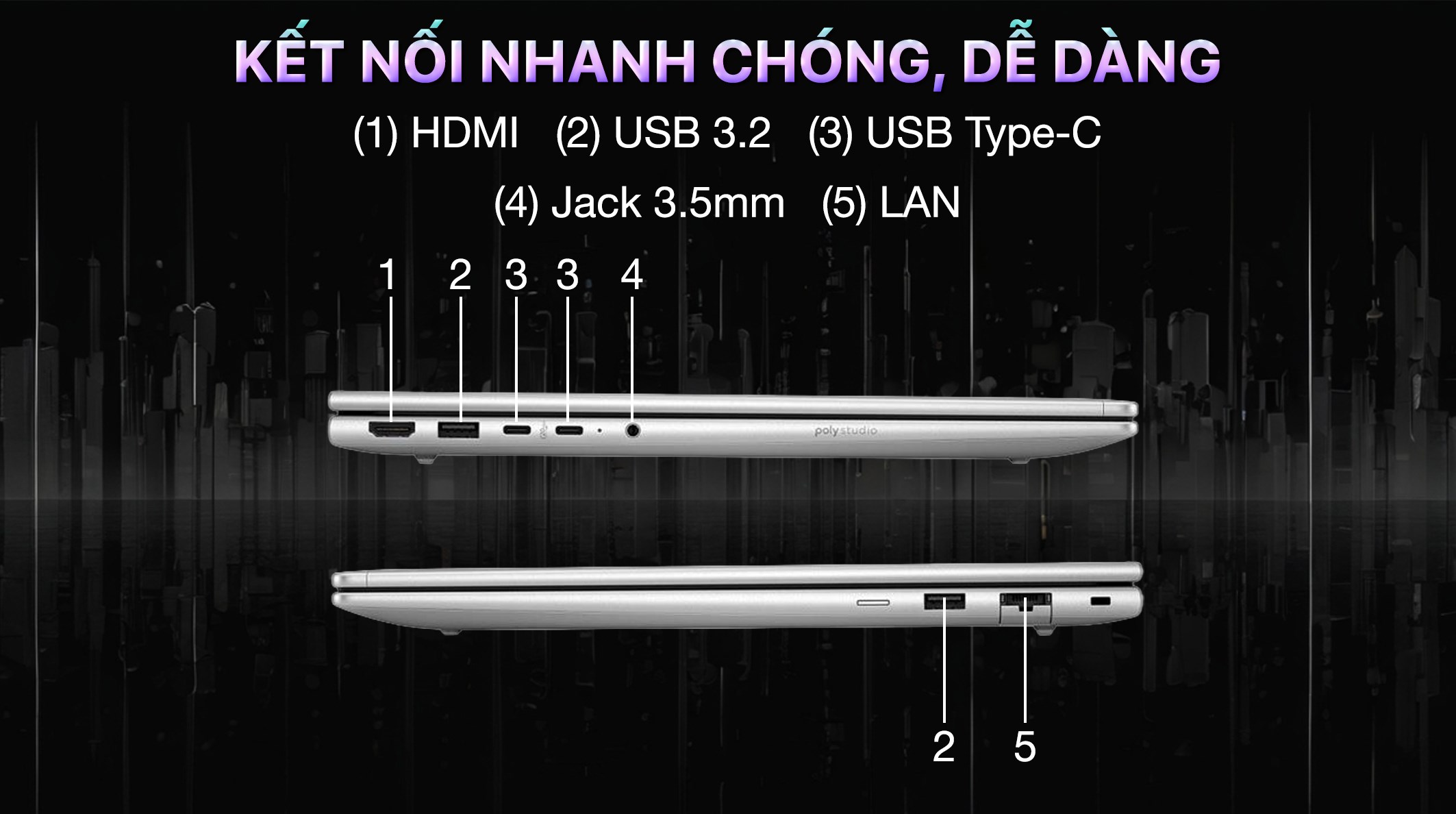 Laptop HP Probook 4 G1i 16 - BQ5D4PT (Ultra 5 225U, 16GB, 512GB, WUXGA, Win11)