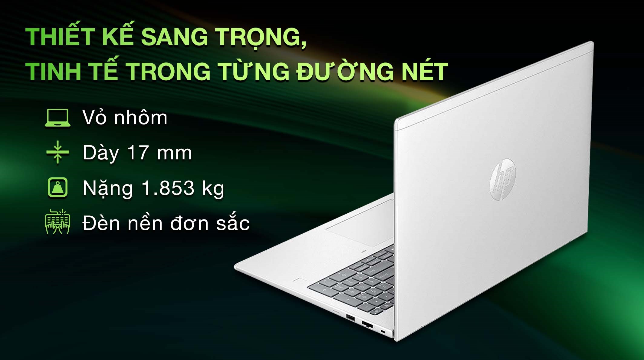 Laptop HP Probook 4 G1i 16 - BQ5E6PT (Ultra 7 255H, 16GB, 512GB, WUXGA, Cảm ứng, Win11)