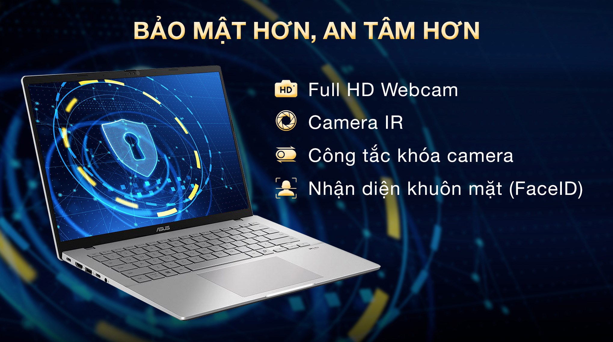 Laptop Asus Vivobook S14 M3407KA - SF034WS (R5 AI 330, 16GB, 512GB, WUXGA OLED, OfficeH24+365, Win11)