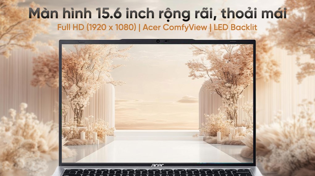 Laptop Acer Aspire Lite 15 AL15 42P R50R - NX.D34SV.004 (R5 7430U, 16GB, 512GB, Full HD, Win11)