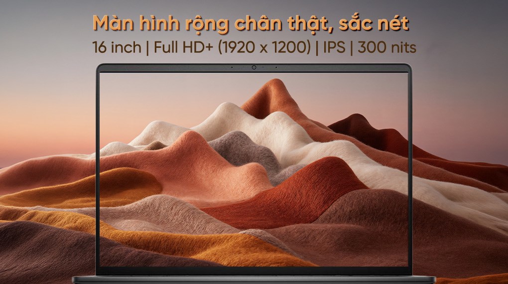 Laptop Dell 16 DC16250 - 71076092 (Core 5 120U, 16GB, 1TB, Full HD+, OfficeH24+365B, Win11)