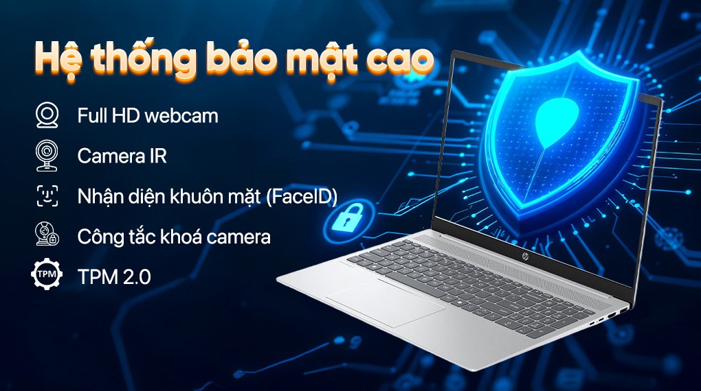 Laptop HP OmniBook 5 AI 16 af1052TU - C1MN6PA (Ultra 7 255U, 32GB, 512GB, WUXGA, Cảm ứng, OfficeH24, Win11)