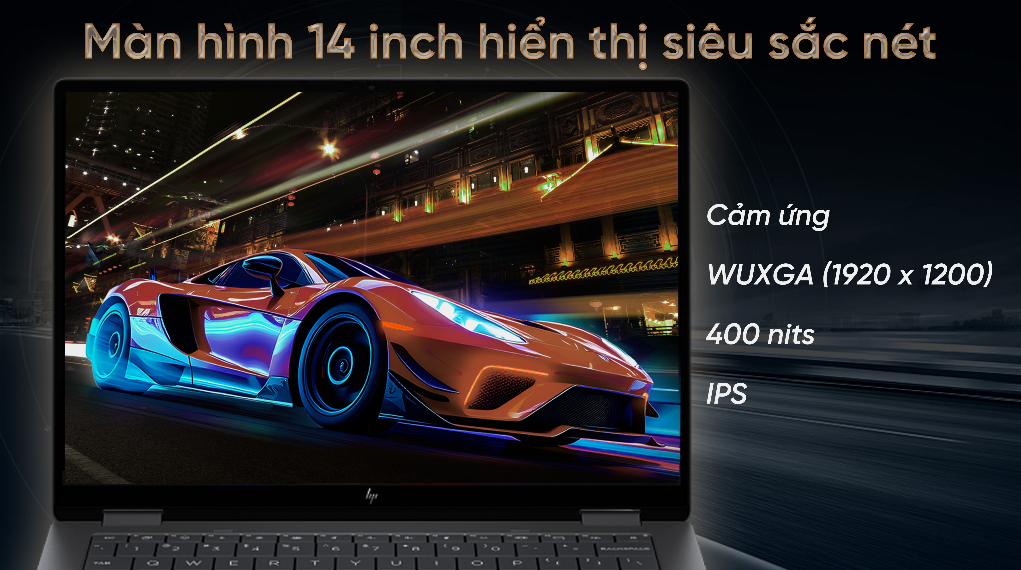 Laptop HP OmniBook X Flip 14 fk0092AU - BZ7P5PA (R5 AI 340, 16GB, 512GB, WUXGA, Cảm ứng, OfficeH24, Win11)