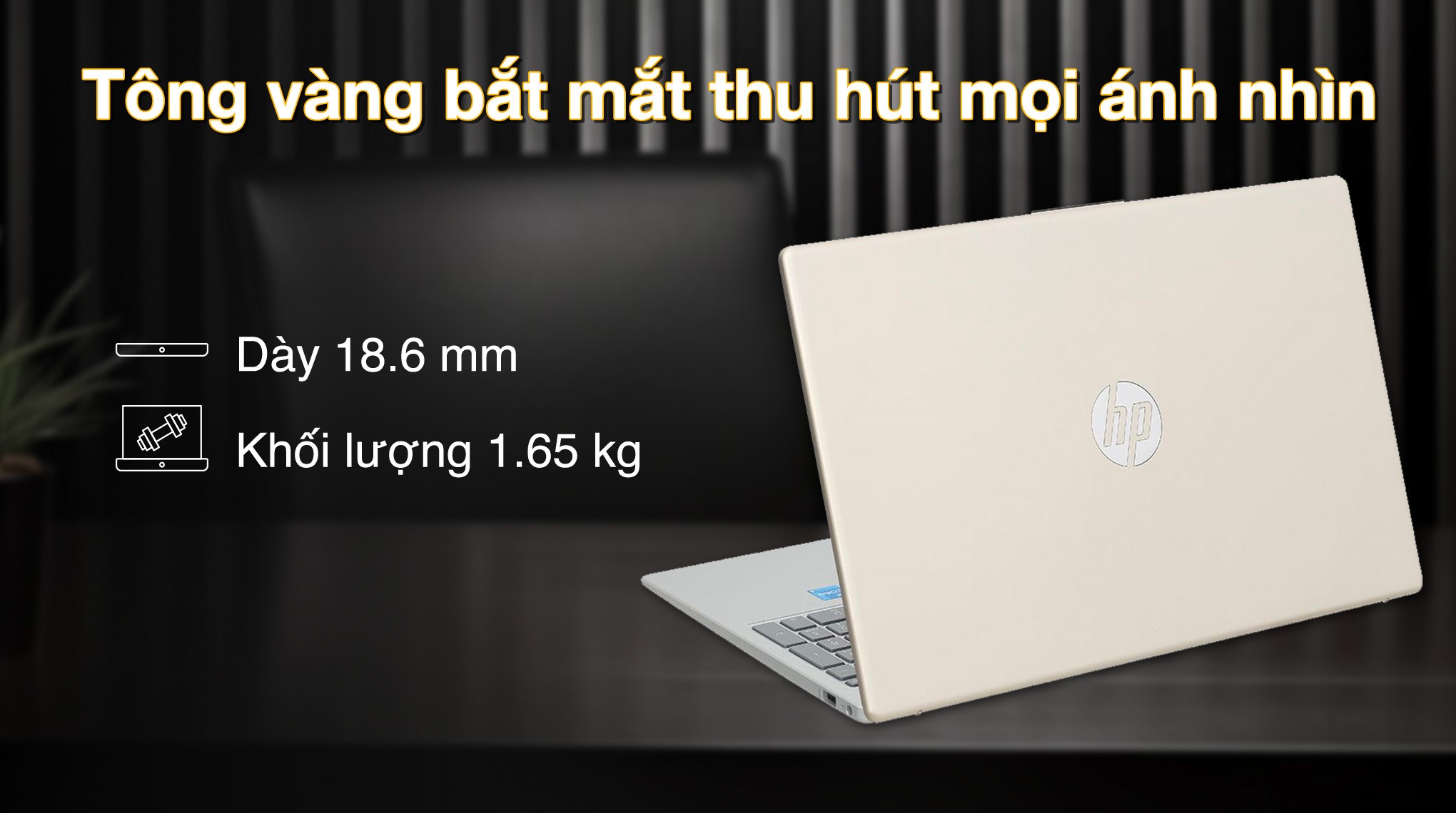 Laptop HP 15 fc0655AU - C81NGPA (R5 7430U, 16GB, 512GB, Full HD, Win11)