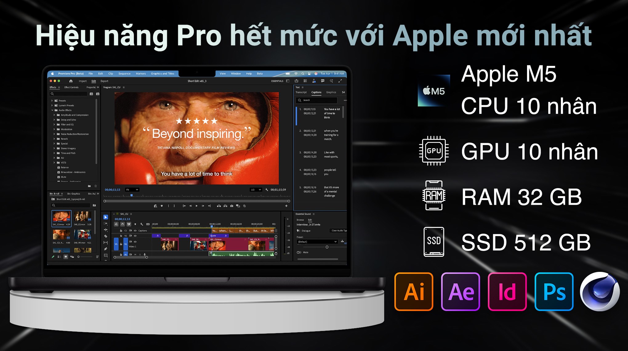 Laptop MacBook Pro 14 inch M5 32GB/512GB