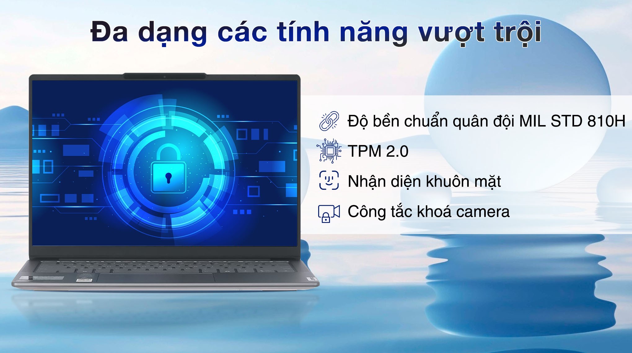 Laptop Lenovo Yoga Slim 7 OLED 14IMH9 - 83CV00D8VN (Ultra 5 125H, 16GB, 1TB, WUXGA OLED, OfficeH24+365, Win11)