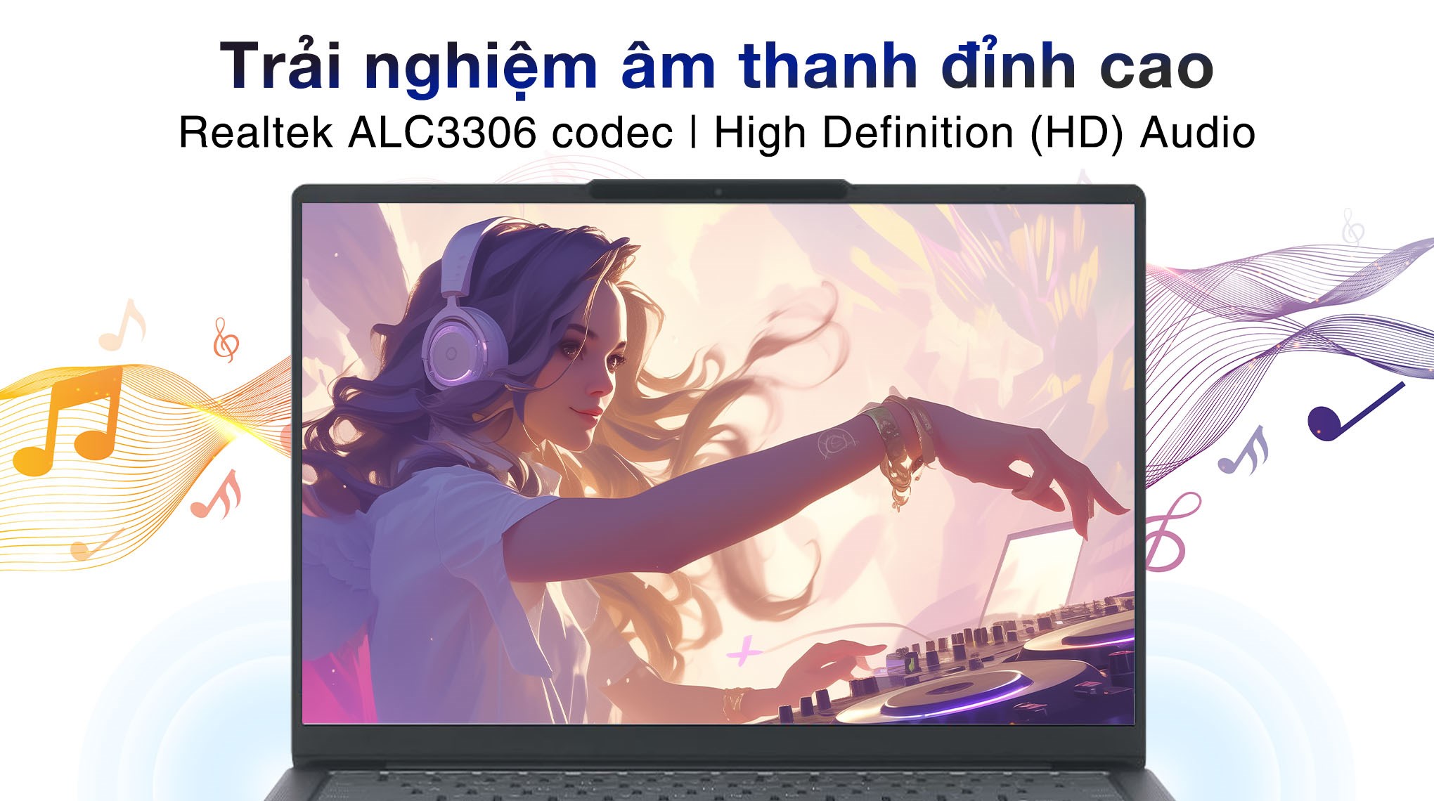 Laptop Lenovo Yoga Slim 7 OLED 14IMH9 - 83CV00D8VN (Ultra 5 125H, 16GB, 1TB, WUXGA OLED, OfficeH24+365, Win11)