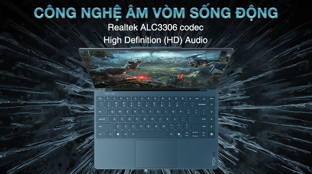 Laptop Lenovo Yoga  Slim 9 14ILL10 - 83CX002UVN (Ultra 7 258V, 32GB, 1TB, 4K OLED 120Hz, Cảm ứng, OfficeH24+365, Win11)