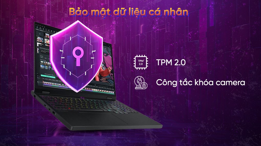 Laptop Lenovo Gaming Legion 5 15IRX10 - 83LY00HRVN (i7 13650HX, 16GB, 512GB, RTX 5050 8GB, WUXGA 165Hz, OfficeH24, Win11)