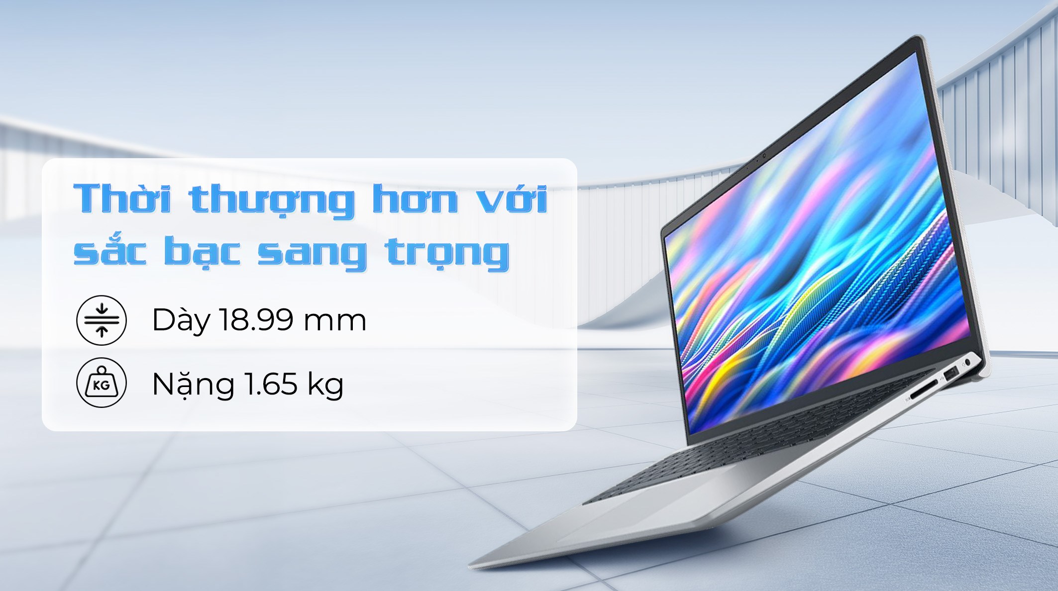 Laptop Dell 15 DC15250 - 71071928 (i5 1334U, 16GB, 512GB, Full HD 120Hz, OfficeH24+365B, Win11)