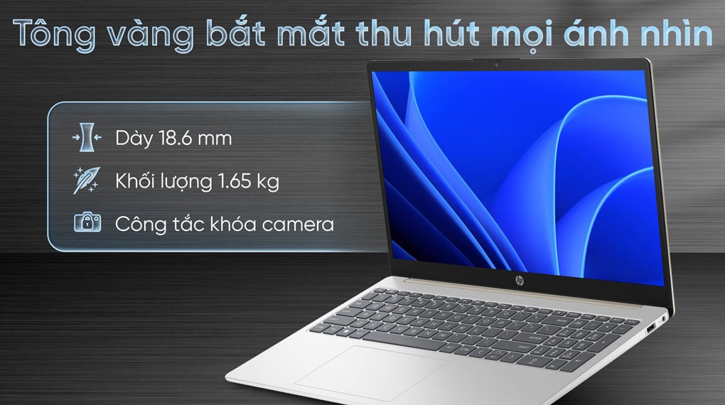 Laptop HP 15 fd1288TU - C2CV7PA (Ultra 7 155H, 16GB, 512GB, Full HD, Win11)