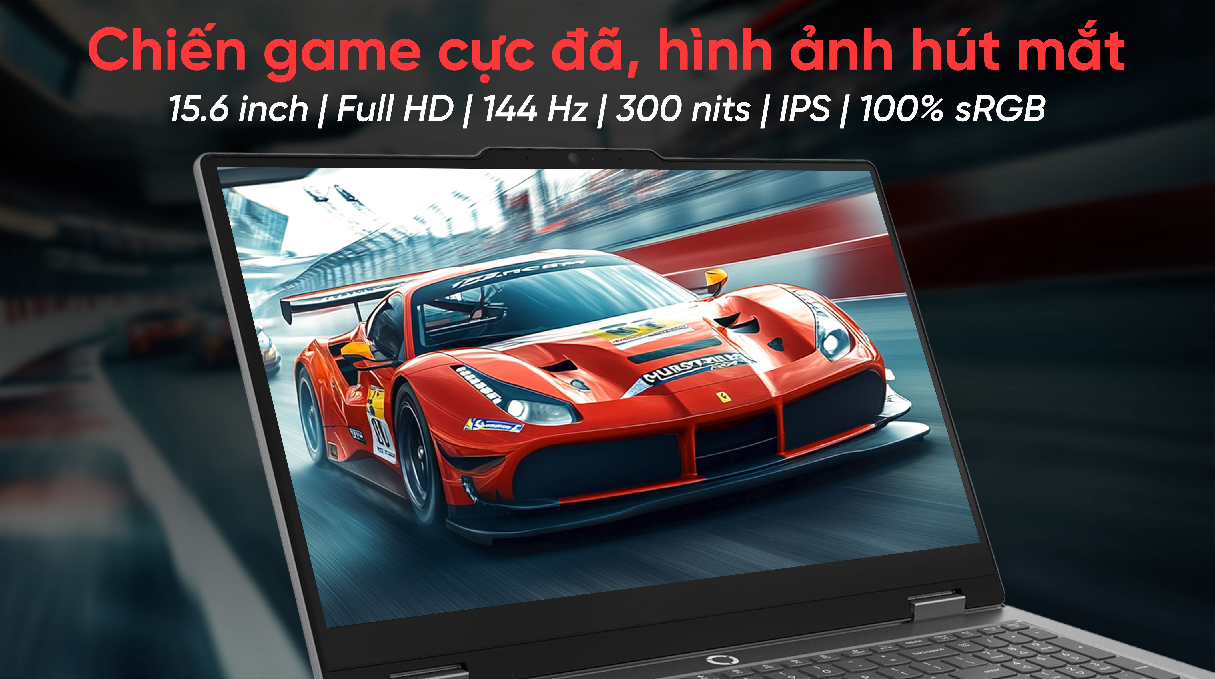 Laptop Lenovo Gaming LOQ Essential 15IRX11 - 83SC003SVN (i5 13450HX, 16GB, 1TB, RTX 5050 8GB, Full HD, 144Hz, Win11)