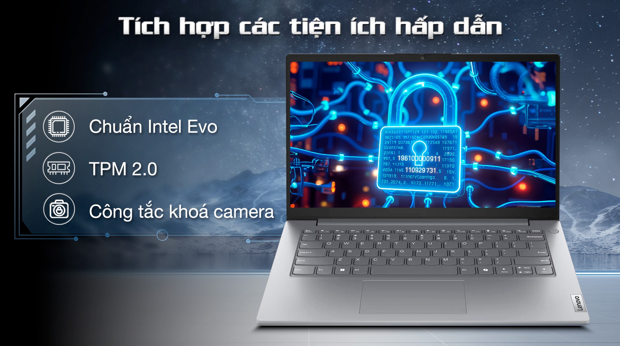 Laptop Lenovo V14 G5 - 83HD005JVN (i5 13420H, 16GB, 512GB, Full HD, Win11)