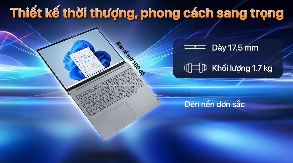 Laptop Lenovo ThinkBook 16 G8 - 21SH0099VN (Core 7 240H, 16GB, 512GB, WUXGA, Win11)