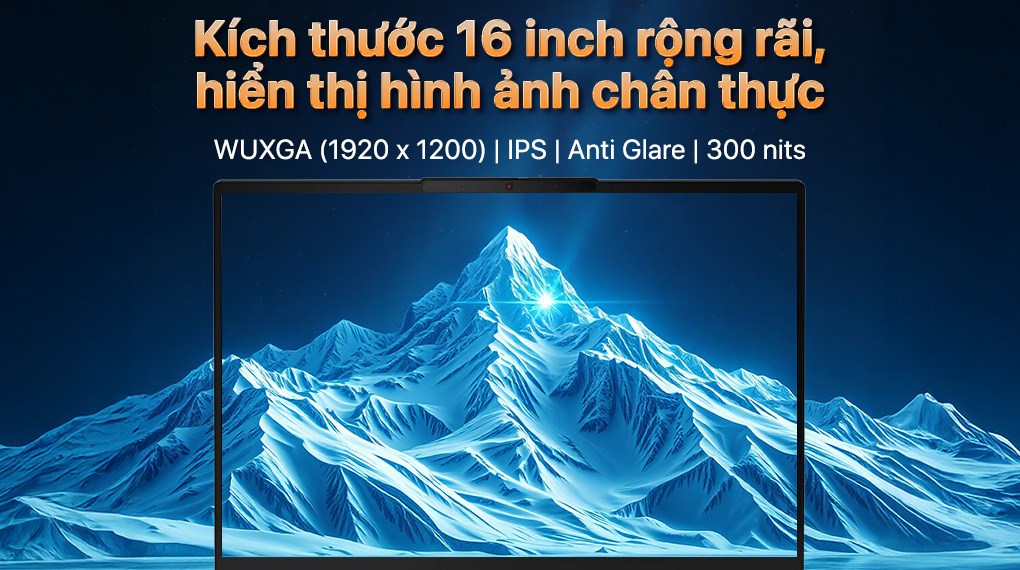 Laptop Lenovo ThinkBook 16 G8 - 21SH0099VN (Core 7 240H, 16GB, 512GB, WUXGA, Win11)