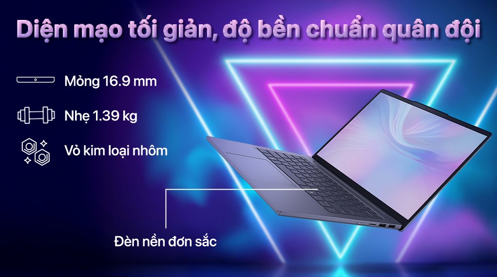 Laptop Lenovo Ideapad Slim 5 OLED 14AKP10 - 83HX00B2VN (R5 330, 16GB, 1TB, WUXGA, Win11)