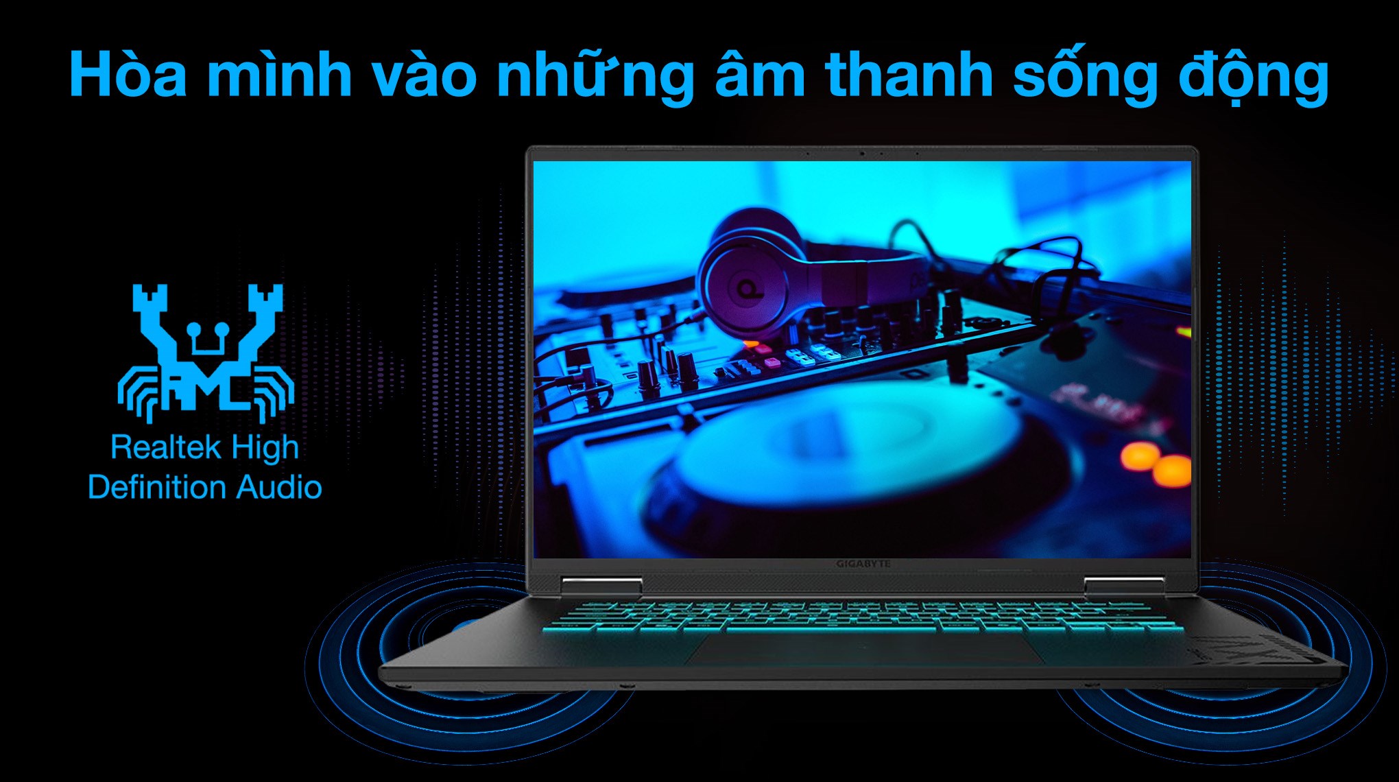 Laptop GIGABYTE Gaming A16 GA6H - CWHI3VNC94SH (i7 13620H, 16GB, 1TB, RTX 5070 8GB, WQXGA 165Hz, Win11)