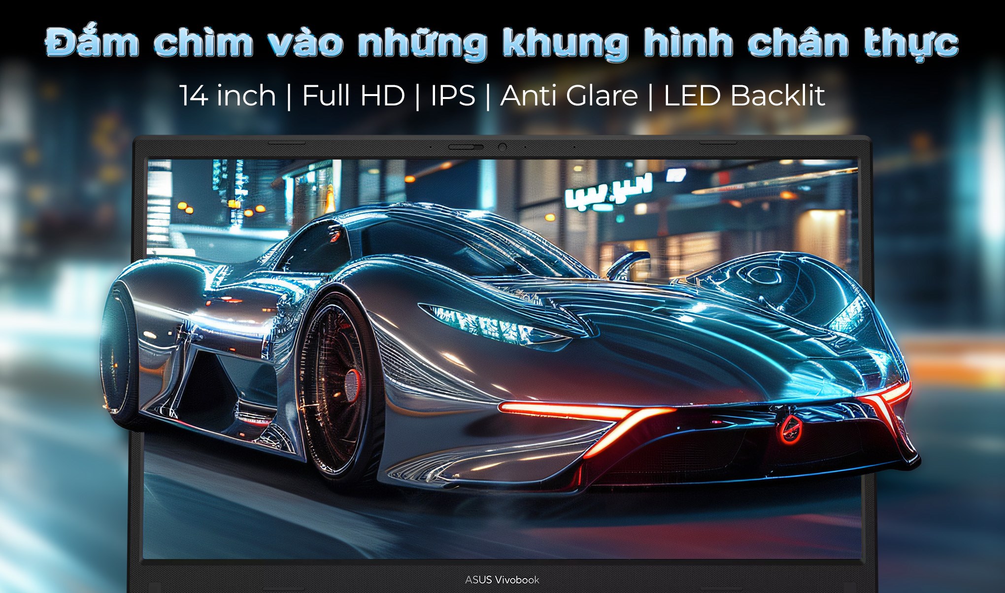 Laptop Asus Vivobook 14 X1404VA - EB260W (Core 5 120U, 16GB, 512GB, Full HD, Win11)