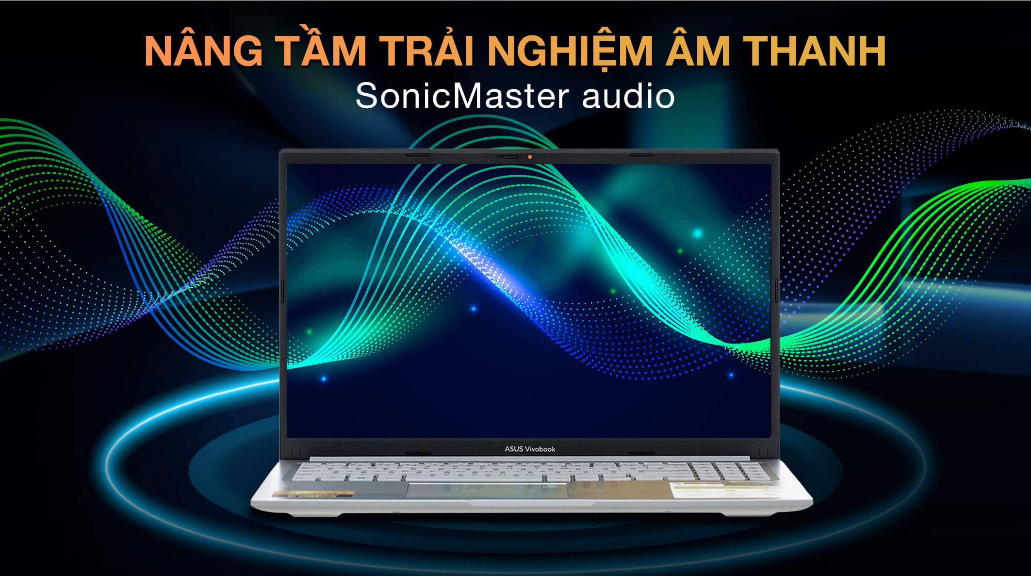 Laptop Asus Vivobook 15 X1504VA - BQ185W (Core 5 120U, 16GB, 512GB, Full HD, Win11)