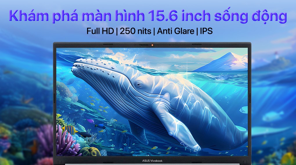 Laptop Asus Vivobook 15 X1504VA - BQ285W (Core 5 120U, 16GB, 512GB, Full HD, Win11)