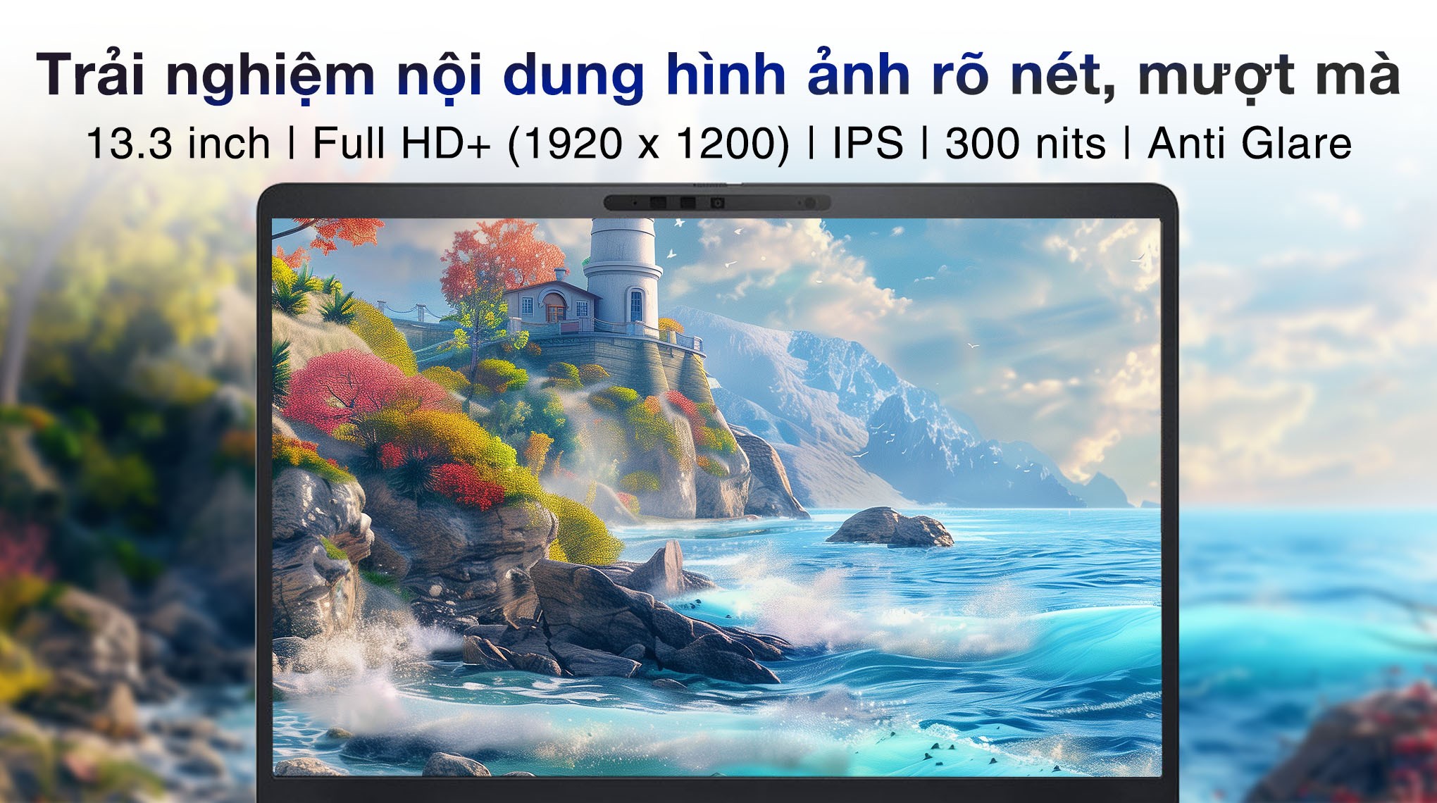 Laptop Dell Pro 13 Plus PB13250 - 236V-16512W (Ultra 5 236V, 16GB, 512GB, Full HD+, KYHD, Win11)