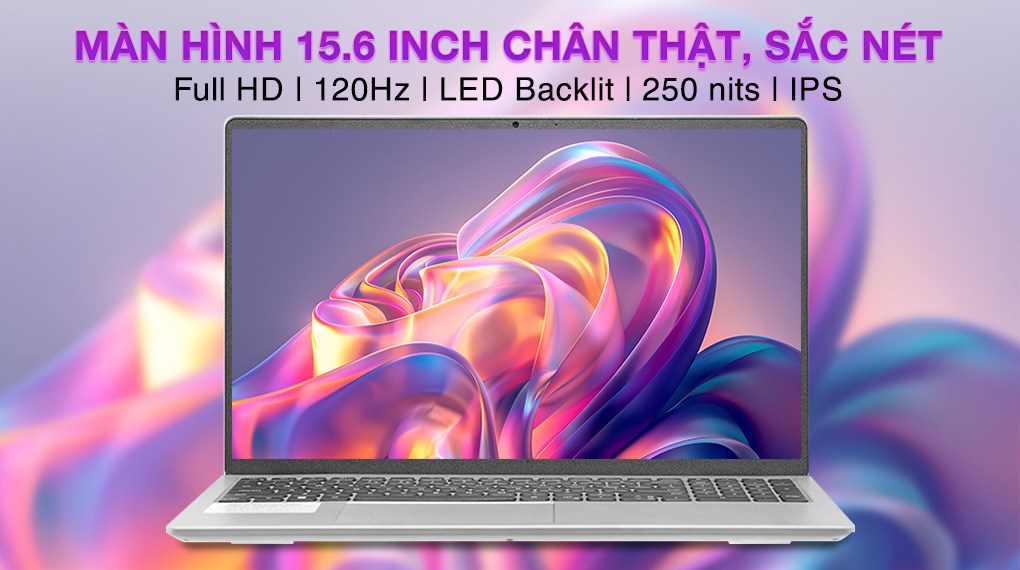 Laptop Dell 15 DC15250 - 71084747 (i7 1355U, 16GB, 512GB, Full HD 120 Hz, OfficeHS24+365, Win11)