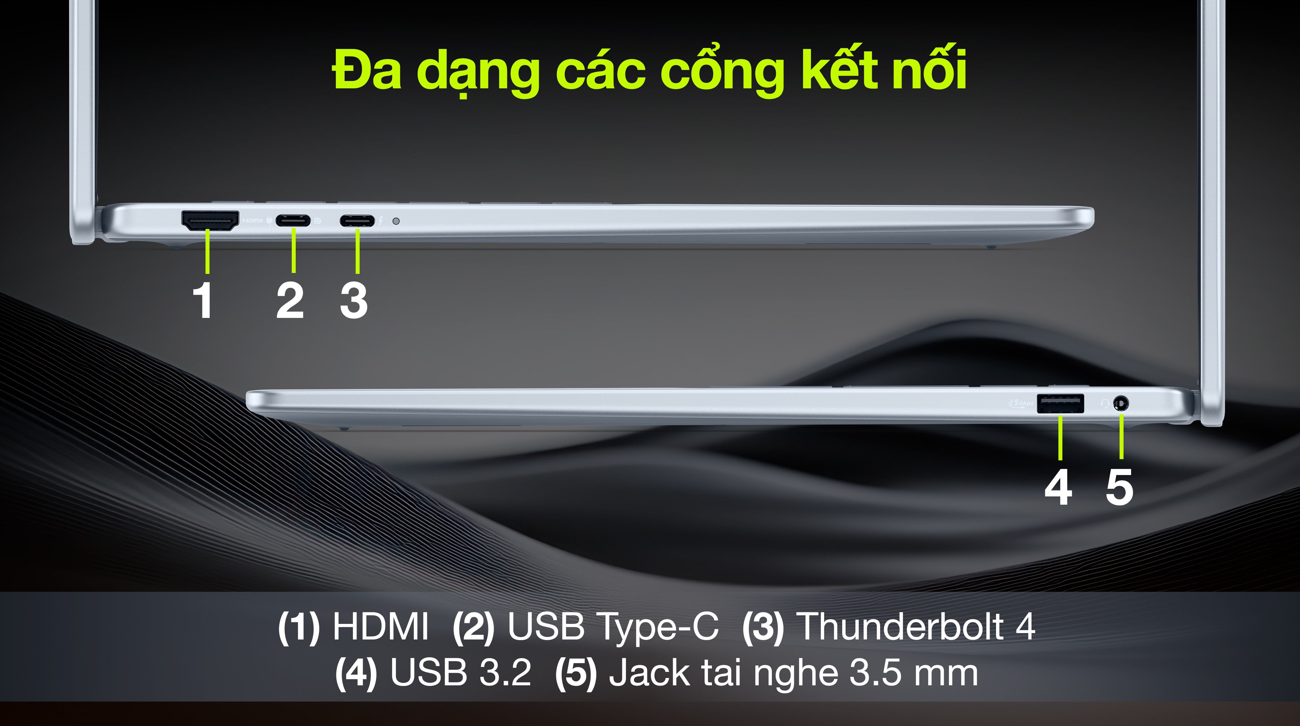 Laptop Dell 16 Plus DB16250 - X65NW9 (Ultra 9 288V, 32GB, 2TB, QHD+ 120Hz, OfficeH24+365, Win11)