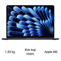 Laptop Macbook Air 13 inch M5 24GB/512GB 70W