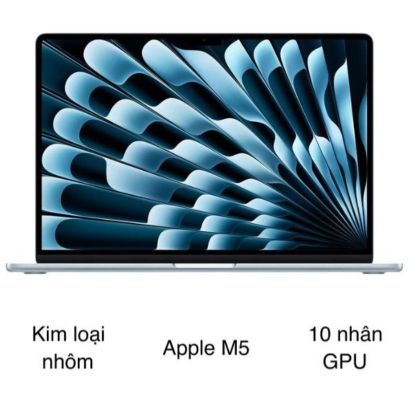 Laptop MacBook Air 15 inch M5 32GB/1TB