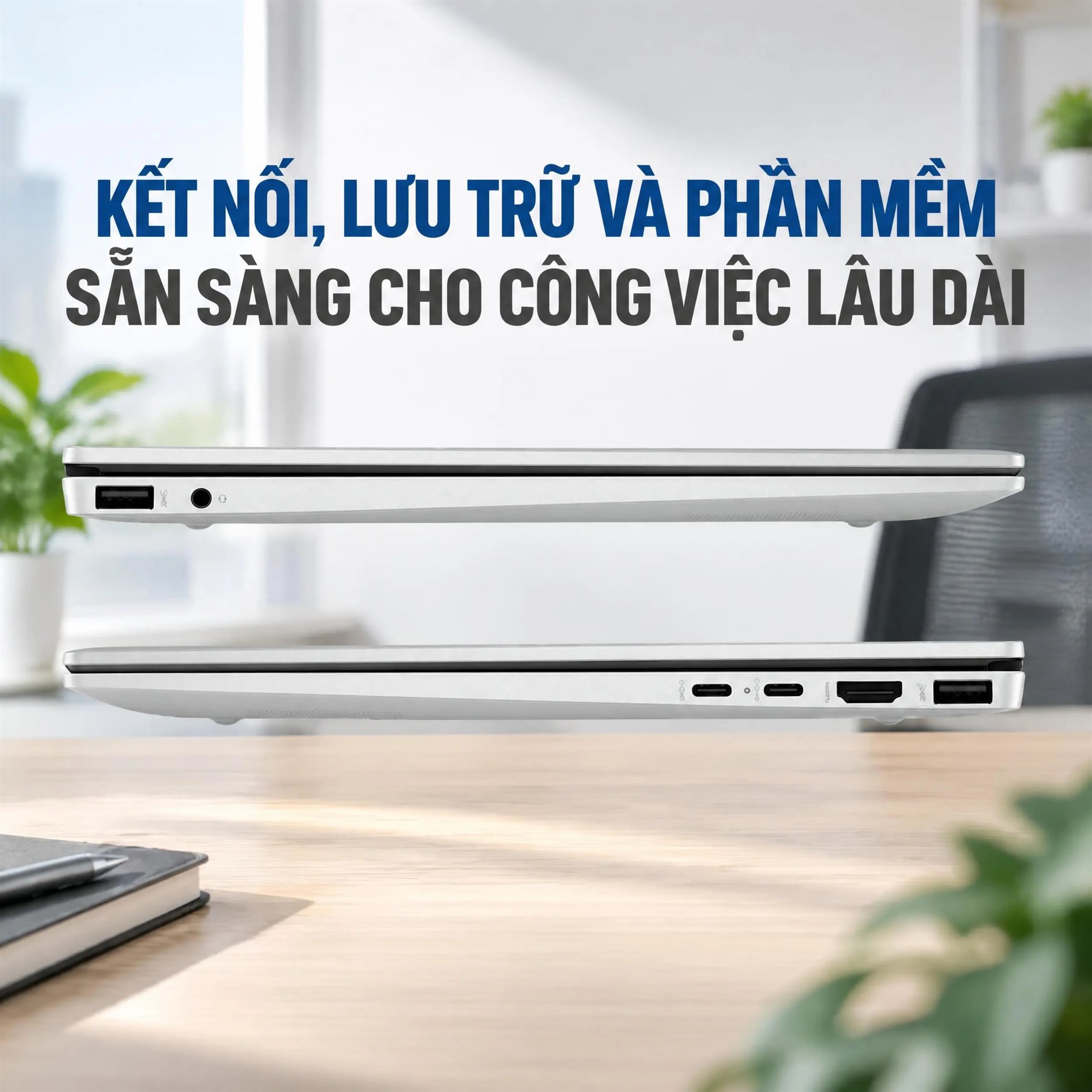 Laptop HP OmniBook 7 Aero 13 bg1087AU - BZ7S1PA (R5 AI 340, 16GB, 512GB, WUXGA, OfficeH24+365, Win11)