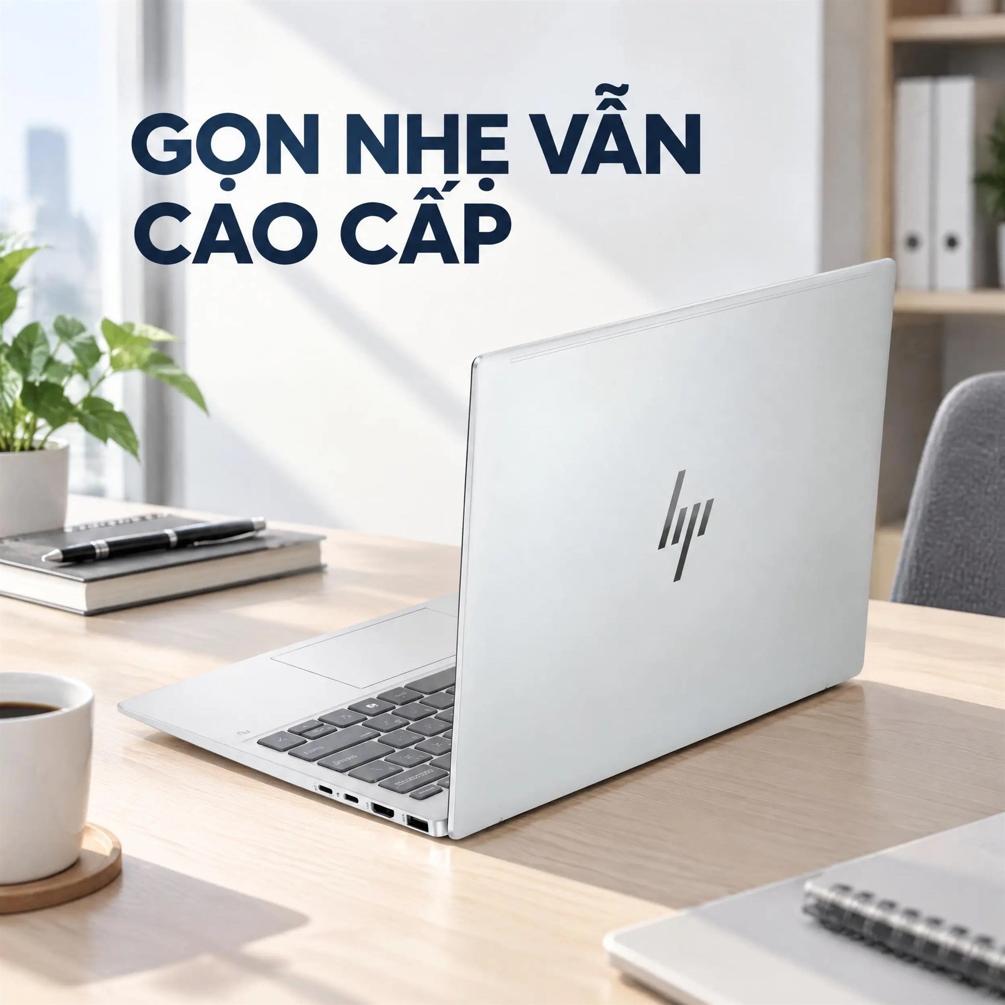 Laptop HP OmniBook 7 Aero 13 bg1087AU - BZ7S1PA (R5 AI 340, 16GB, 512GB, WUXGA, OfficeH24+365, Win11)