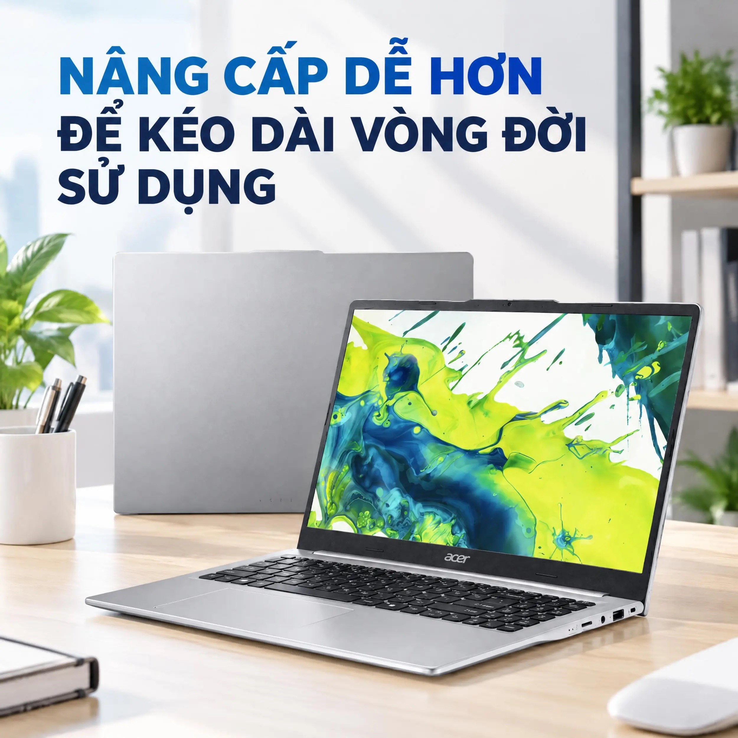 Laptop Acer Aspire Lite 15 AL15-49P-R6XX - NX.DRZSV.002 (R5 7430U, 8GB, 512GB, Full HD, Win11)