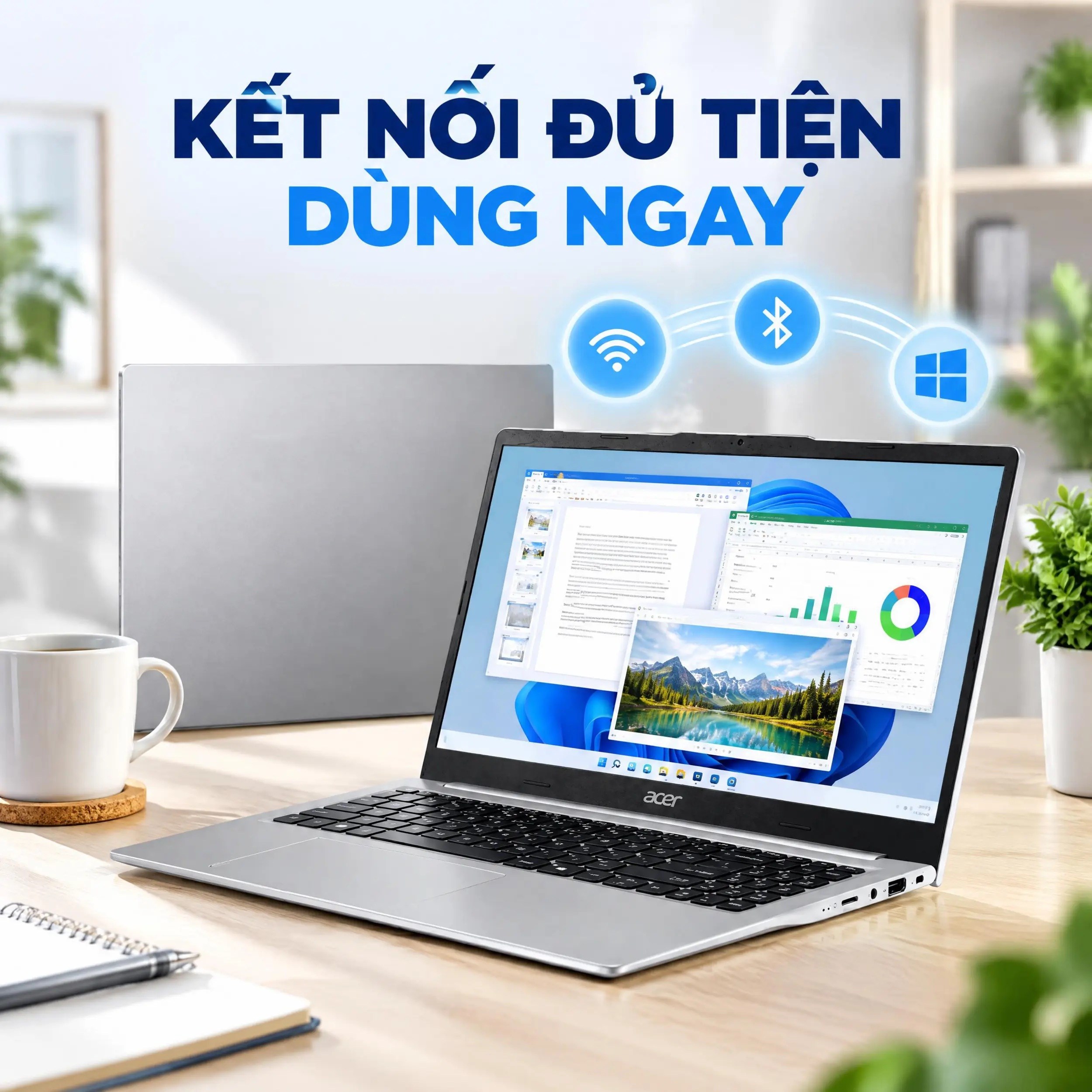 Laptop Acer Aspire Lite 15 AL15-49P-R6XX - NX.DRZSV.002 (R5 7430U, 8GB, 512GB, Full HD, Win11)