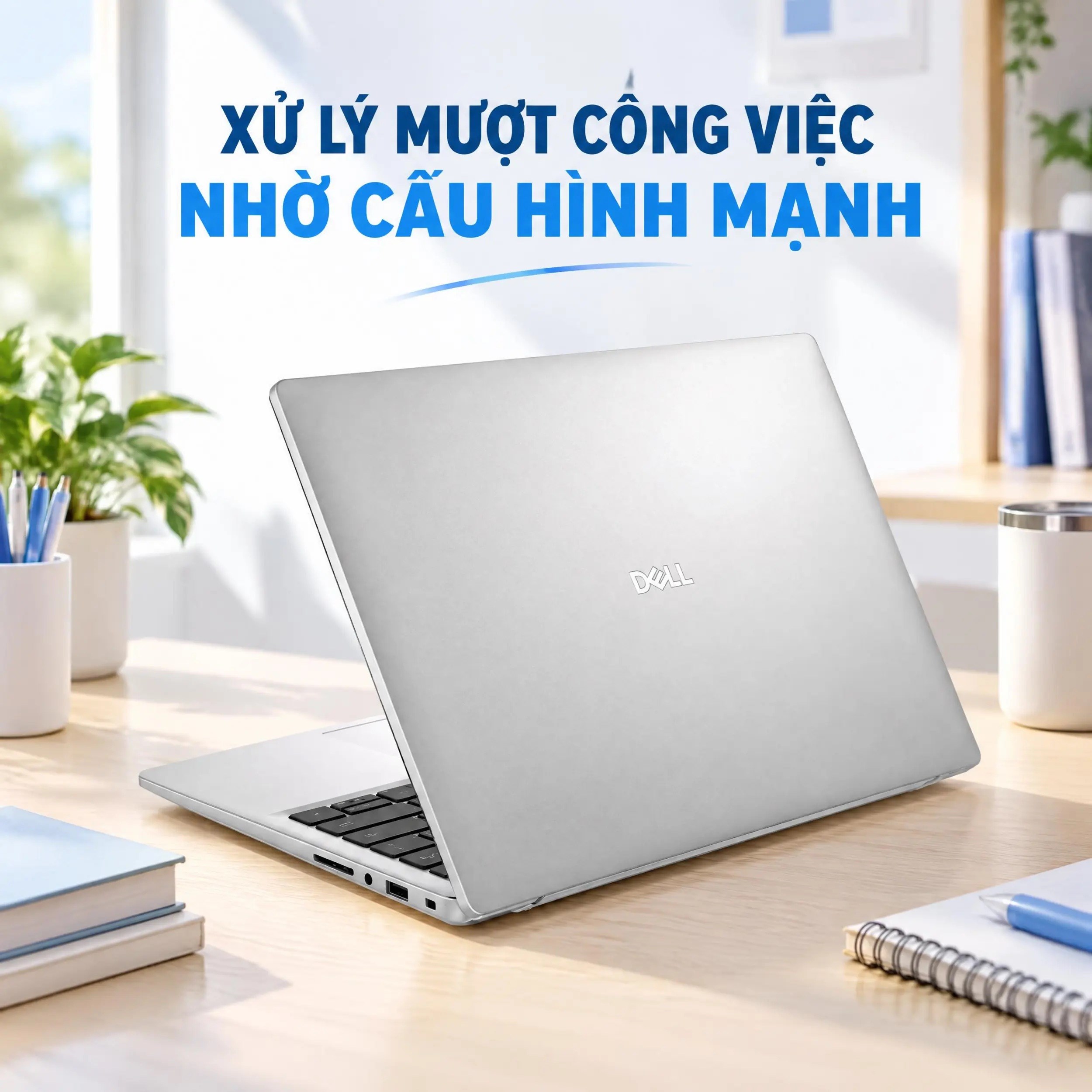 Laptop Dell 14 DC14250 - DC4C5375W1-2Y (Core 5 120U, 16GB, 512GB, Full HD, OfficeHS24+365, Win11)