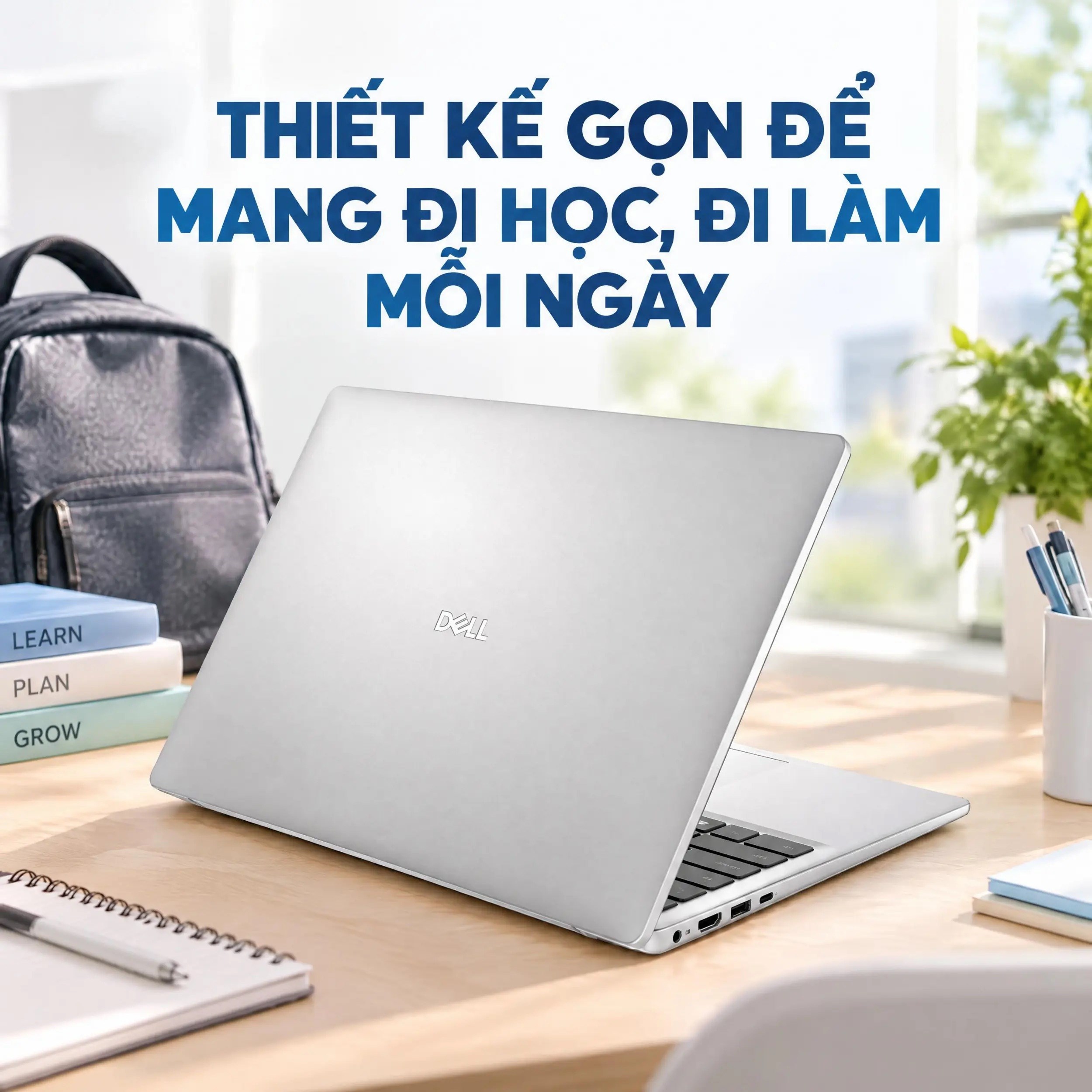 Laptop Dell 14 DC14250 - DC4C5375W1-2Y (Core 5 120U, 16GB, 512GB, Full HD, OfficeHS24+365, Win11)