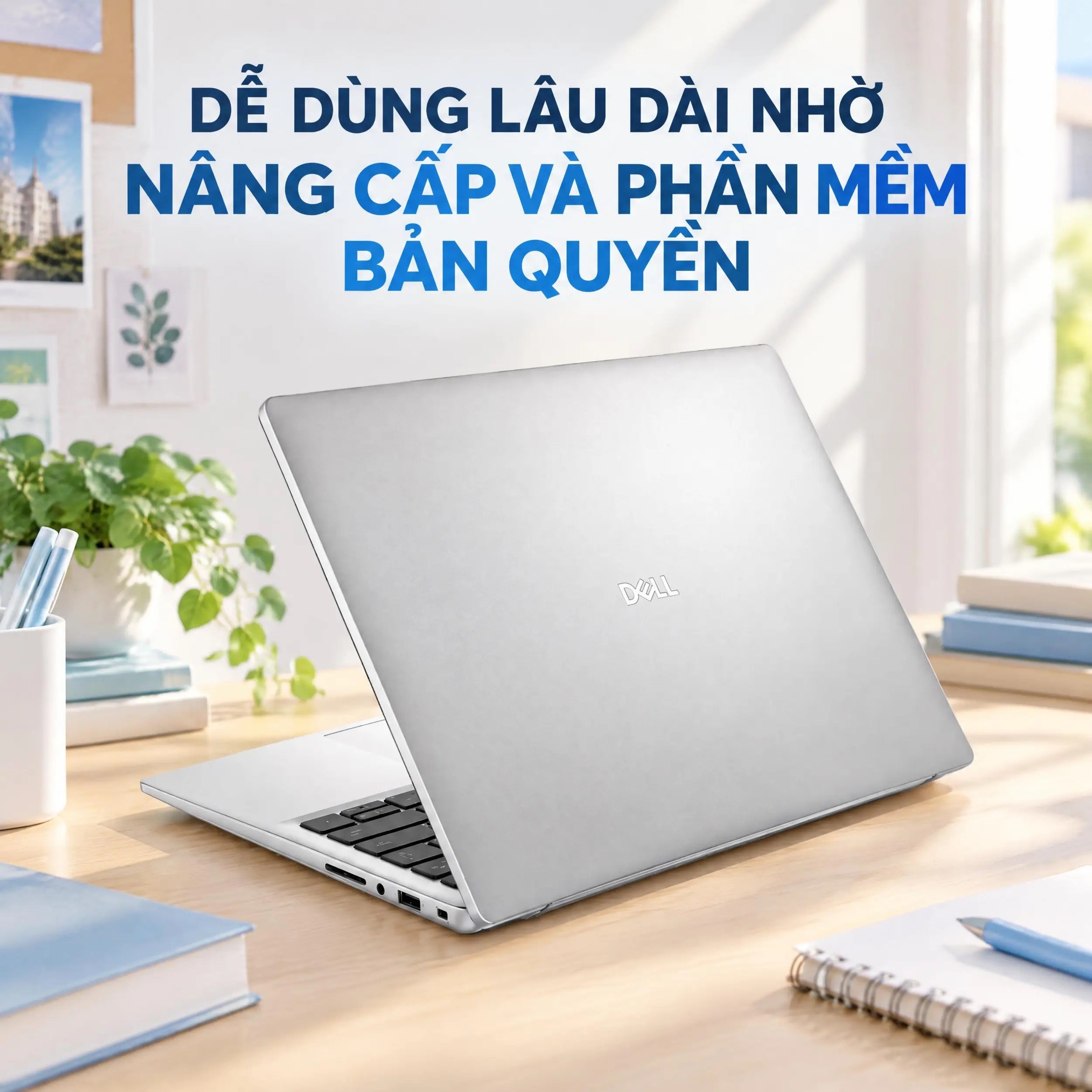 Laptop Dell 14 DC14250 - DC4C5375W1-2Y (Core 5 120U, 16GB, 512GB, Full HD, OfficeHS24+365, Win11)