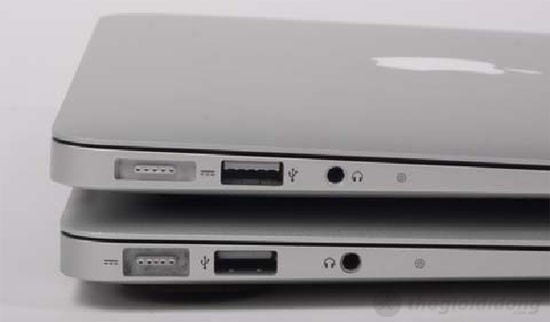 MacBook Air MD232 thay đổi cổng sạc và cổng USB 3.0 