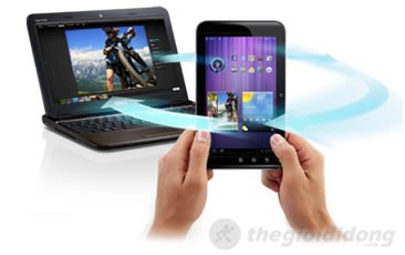 Đồng bộ nhanh chóng với các thiết bị di động