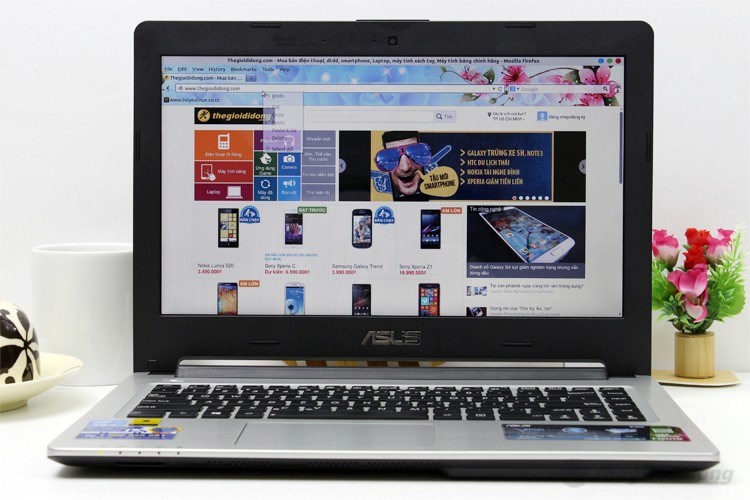 Laptop Asus K46CA 33214G50 Màu Đen