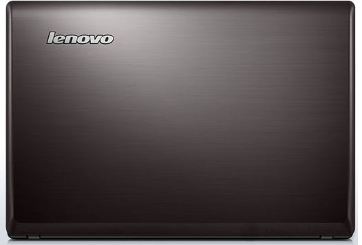 Lenovo G48 - mặt ngoài đơn giản với logo LENOVO