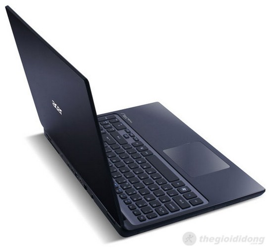 Acer Aspire M3 có thiết kế đẹp với màu đen sang trọng