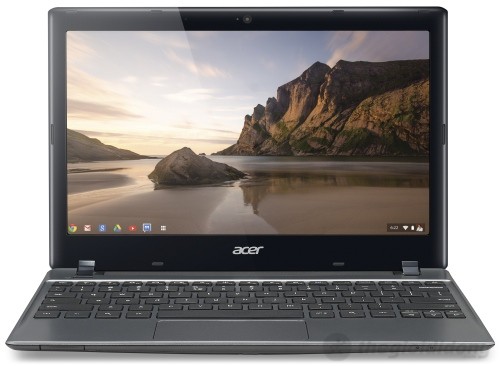 Màn hình của Acer C710 không thật sự tốt với góc nhìn khá hẹp