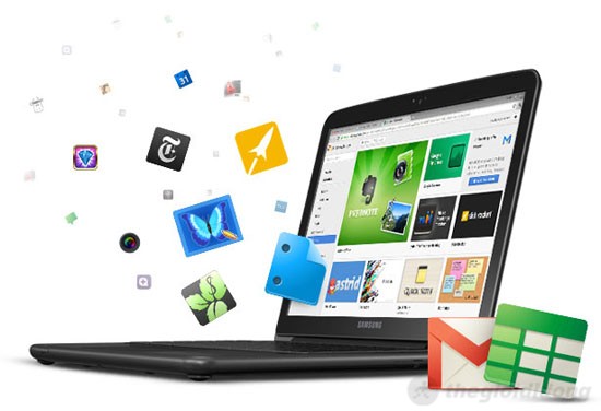 Kho ứng dụng Chrome Web Store với nhiều ứng dụng đặc sắc và hoàn toàn miễn phí cho Acer ChromeBook C710