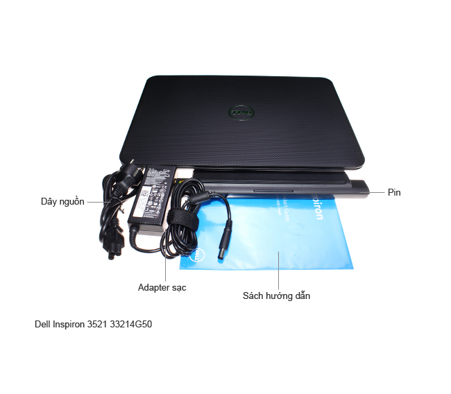 Bộ sản phẩm gồm: Hộp, Pin, Dây nguồn, Sách hướng dẫn